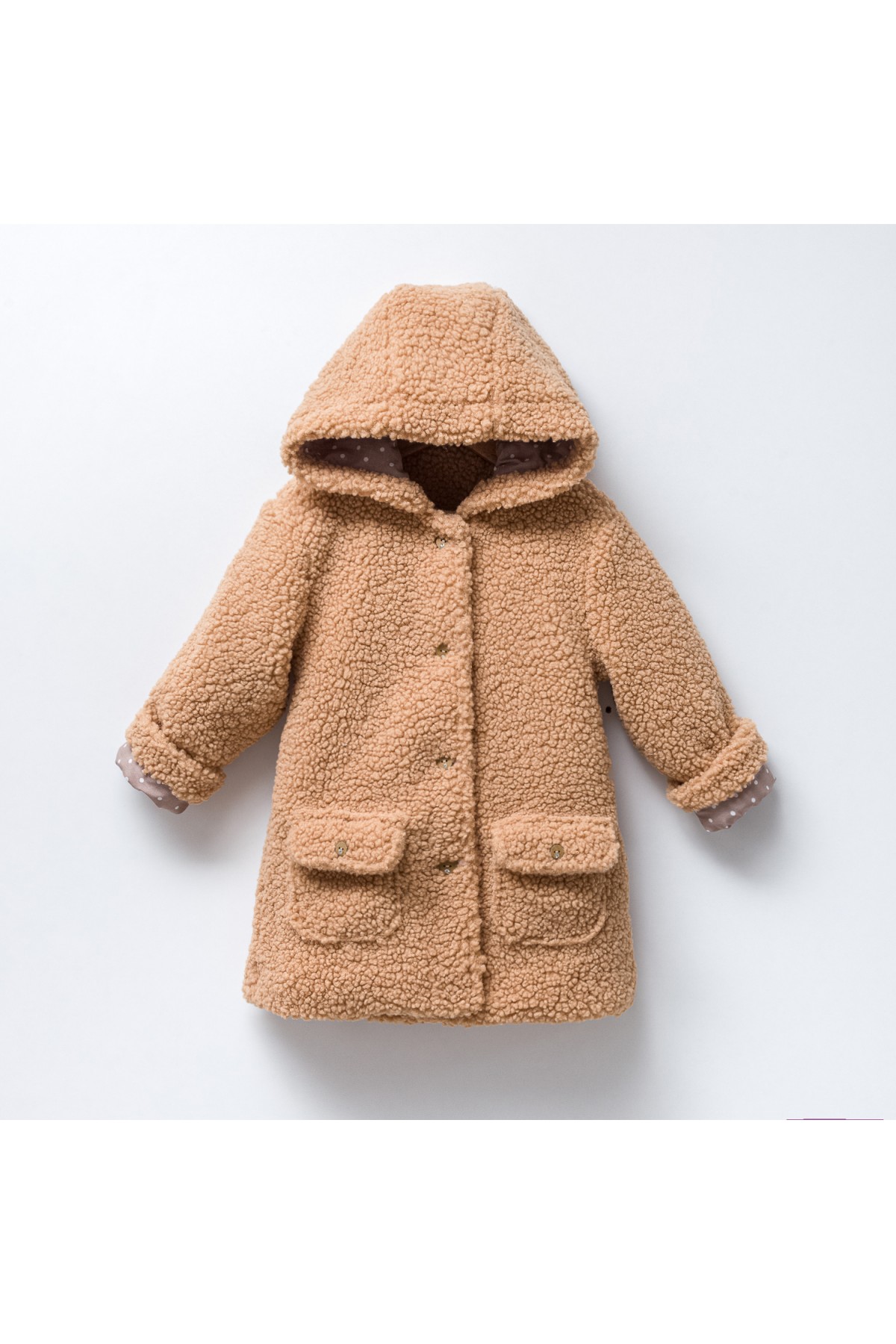                                        Zimný teddy kabátik 