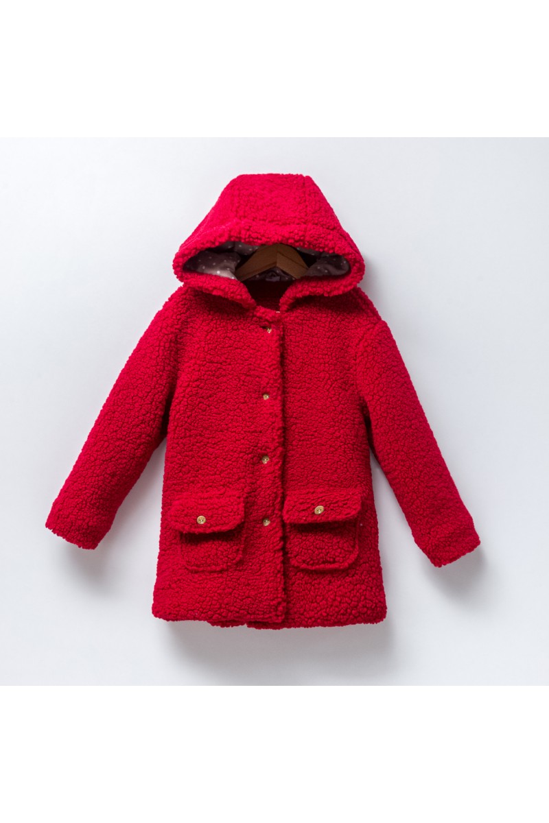                                                Zimný teddy kabátik 